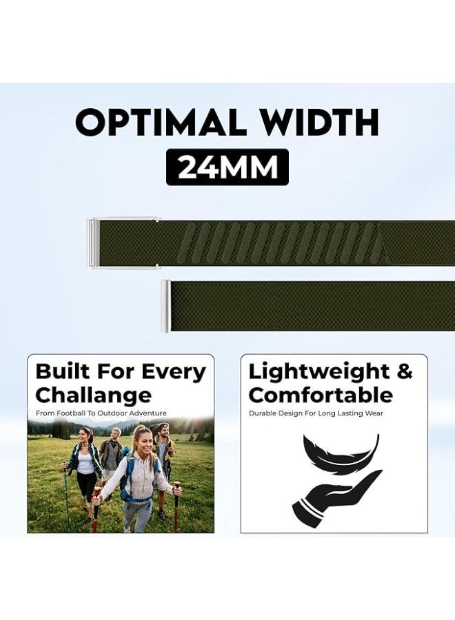 Ultra-soft Nylon Sport Band Compatible with WHOOP 5.0, One, Peak, and Life | Breathable, Durable & Secure Fit Strap | NOT for Gen 4 - Image 4